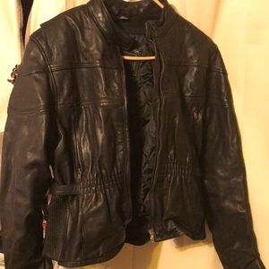 Leather jacket